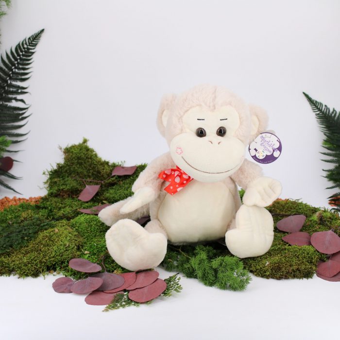 Peluche Singe Blanc