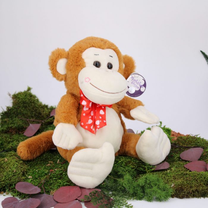 Peluche Singe Brun – Image 2