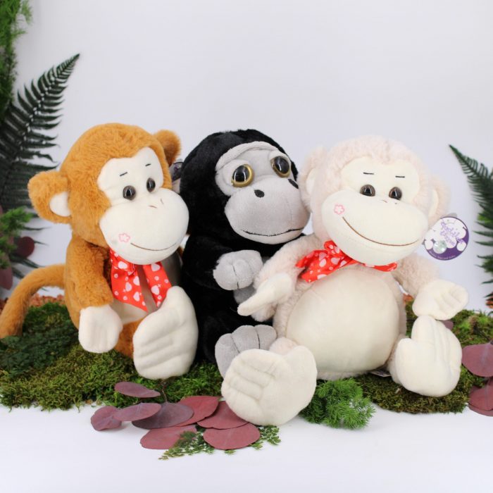 Peluche Singe Blanc – Image 2