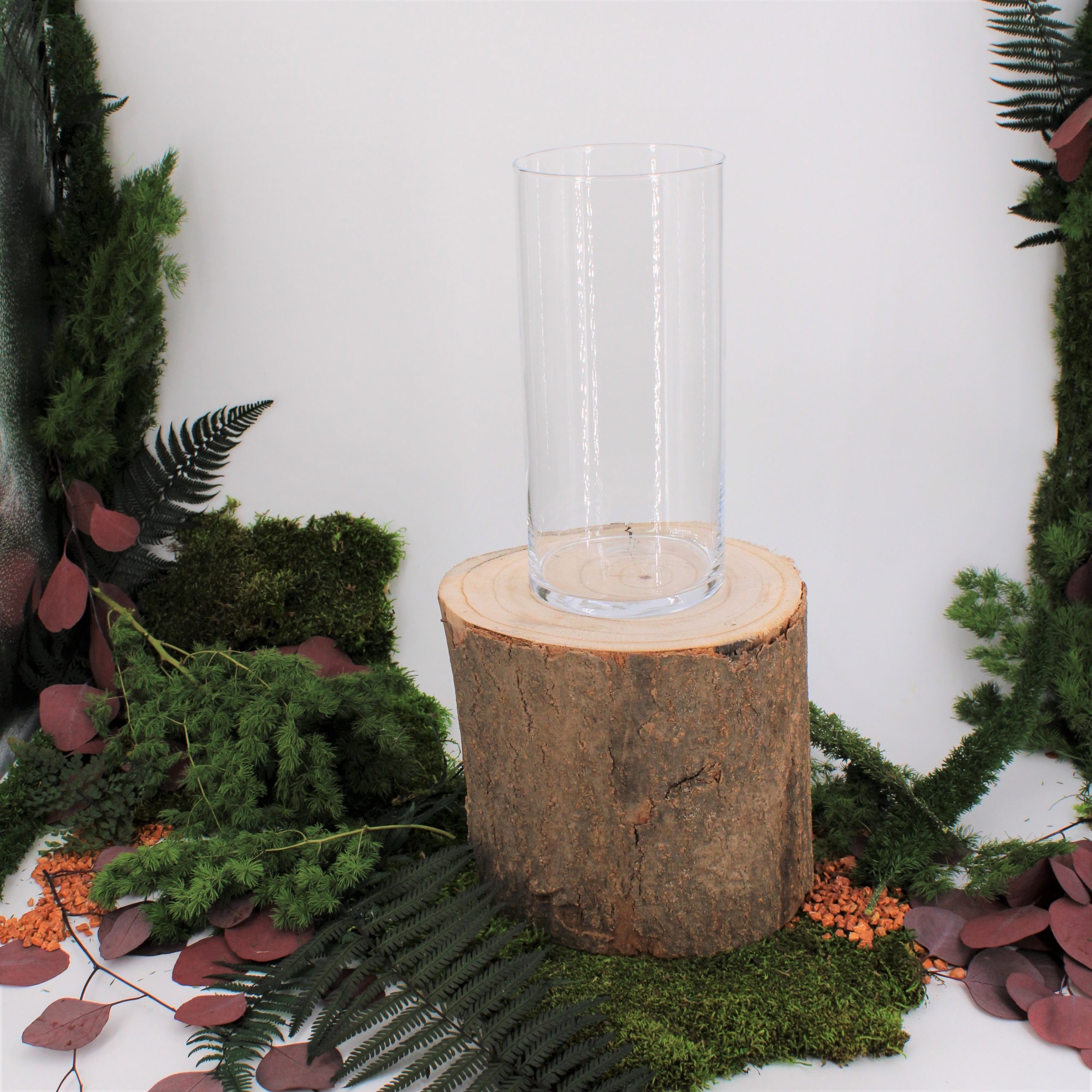 Vase Cylindre en verre T2 NATUREBULLE