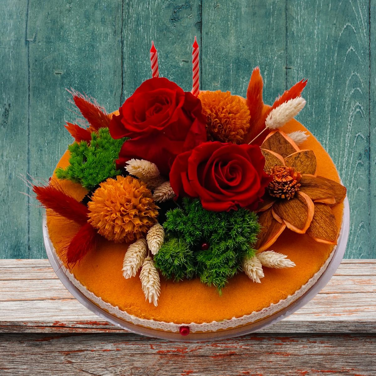 Gâteau de fleurs séchées – Image 4